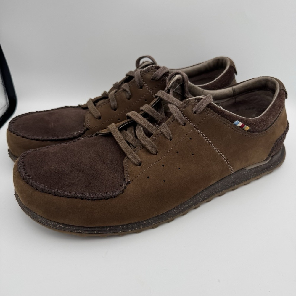 The North Face Hayden Shoes Mens 12 Brown Suede Leather Casual Hiking Shoes - Picture 3 of 10